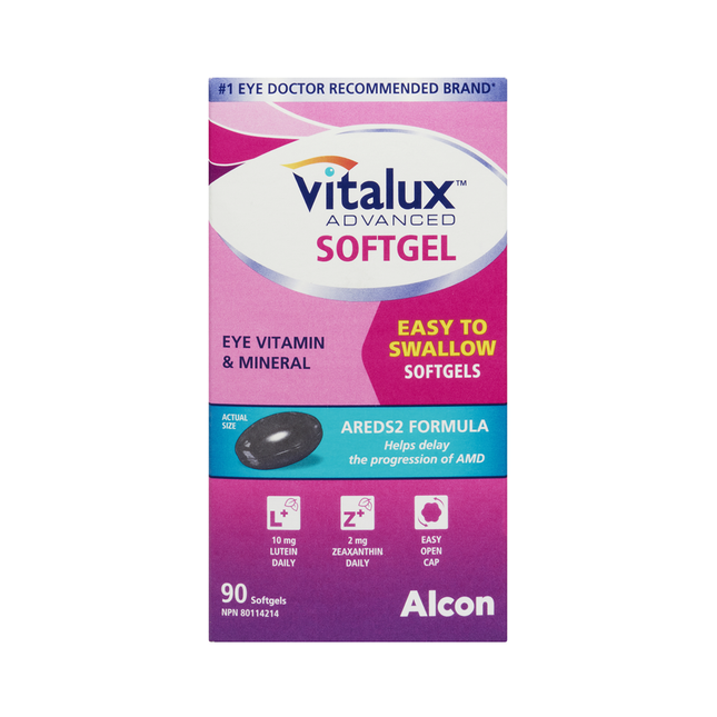 Vitalux - Eye Vitamin & Mineral, AREDS2 Formula | 90 Softgels