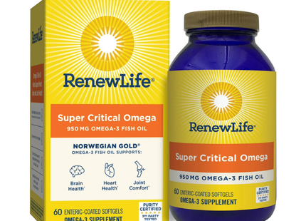 Renew Life - Norwegian Gold Super Critical Omega | 60 gélules