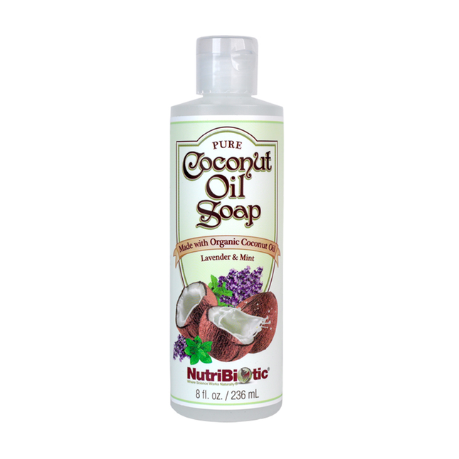 Nutribiotic - Savon à la noix de coco, lavande et menthe | 240 ml