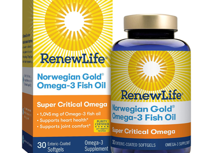 Renew Life - Norwegian Gold Super Critical Omega | 30 gélules