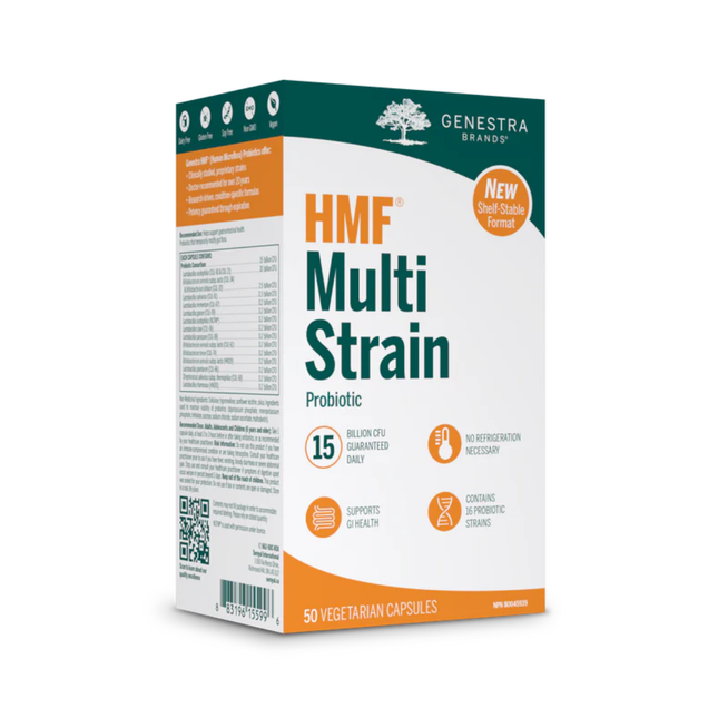 Genestra - HMF Multi Strain, Shelf Stable | 50 Capsules
