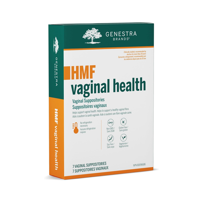 Genestra - HMF Vaginal Health | 7 Suppositories 