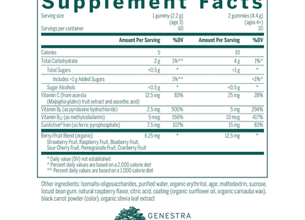 Genestra - Iron Plus Gummies | 60 Gummies