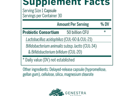 Genestra - HMF Intensive 50 | 30 Capsules 