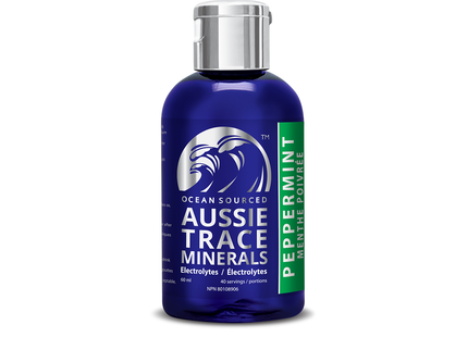 Aussie Trace Minerals - Minéraux à la menthe poivrée | 60 ml