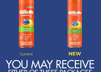 Gillette - Fusion Sensitive Shave Gel | 198 g