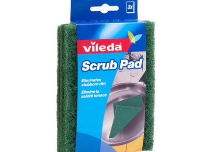 Vileda - Scrub Pad | 3 Pack