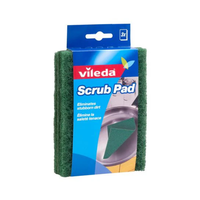 Vileda - Scrub Pad | 3 Pack