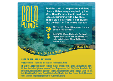 Savon corporel Every Man Jack - Cold Plunge, bleu Tahoe | 142 g