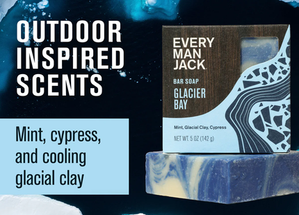 Every Man Jack - Savon corporel Cold Plunge, Glacier Bay | 142 g