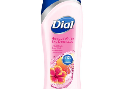 Dial - Nettoyant hydratant pour le corps à l'eau d'hibiscus | 473 ml