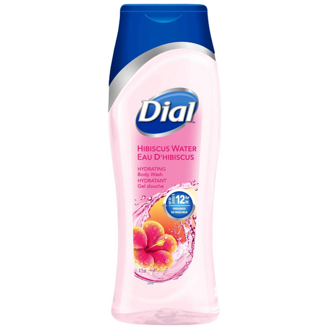 Dial - Nettoyant hydratant pour le corps à l'eau d'hibiscus | 473 ml