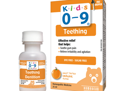 HOMEOCAN - Kids 0-9 Teething solution | 25 mL