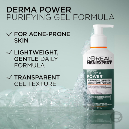 L'Oréal Paris - Men Expert Pure Clean Cleanser | 260 mL