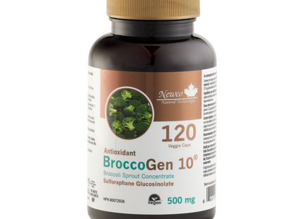 Newco - BroccoGen 10 Sulforaphane Glucosinolate | 120 Capsules