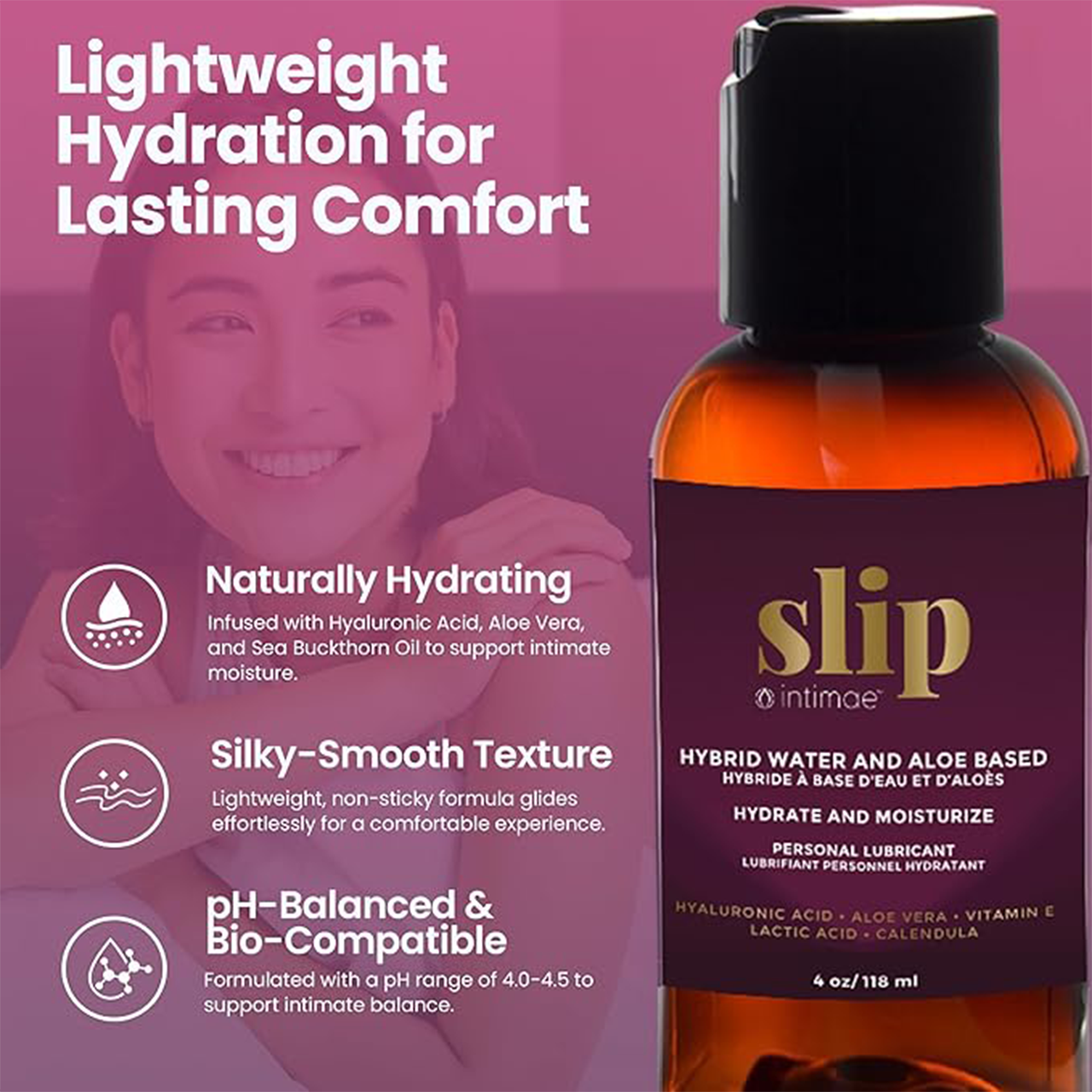 Intimae - SLIP Moisturizer & Lube | 118 mL White Cross E-Store Intimae - SLIP Moisturizer & Lube | 118 mL White Cross E-Store