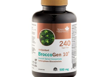 Newco - BroccoGen 10 Sulforaphane Glucosinolate | 240 Capsules