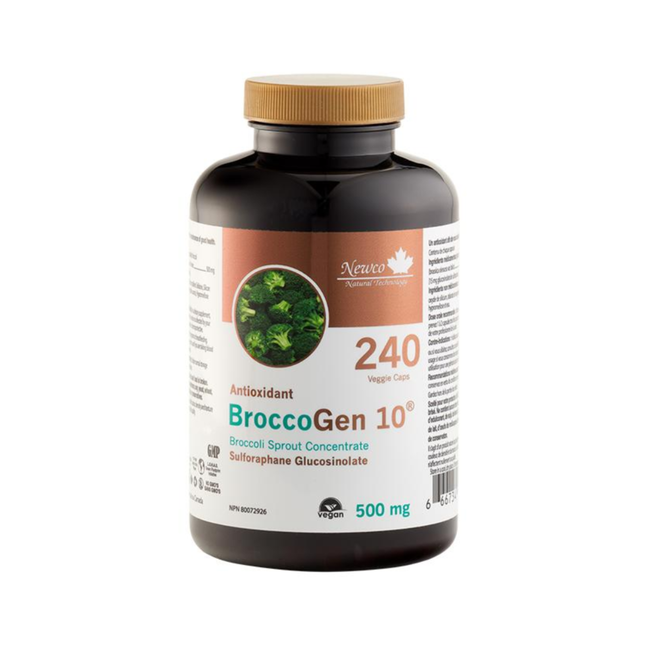 Newco - BroccoGen 10 Sulforaphane Glucosinolate | 240 Capsules