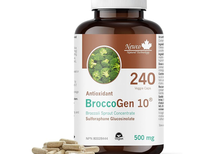Newco - BroccoGen 10 Sulforaphane Glucosinolate | 240 Capsules