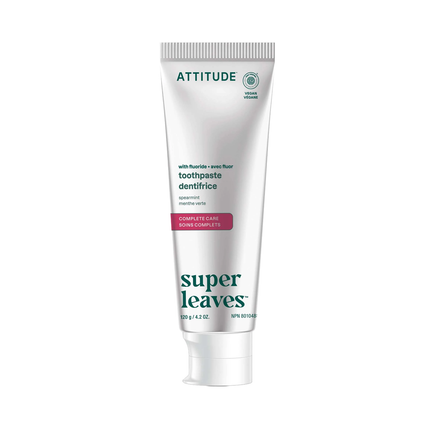 Attitude - Super Leaves Toothpaste With Fluoride Complete Care | 120 g