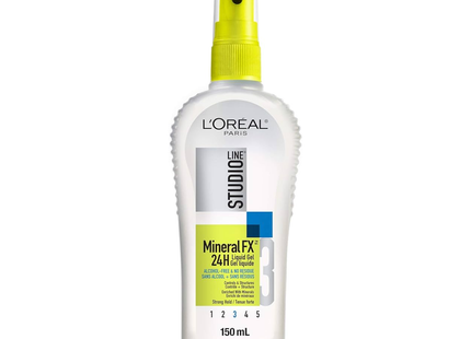 L'Oréal - Studio Line Mineral FX 24 h Liquid Gel, Strong Hold 3 | 150 mL