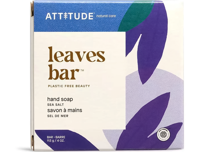 Savon pour les mains ATTITUDE BAR au sel marin