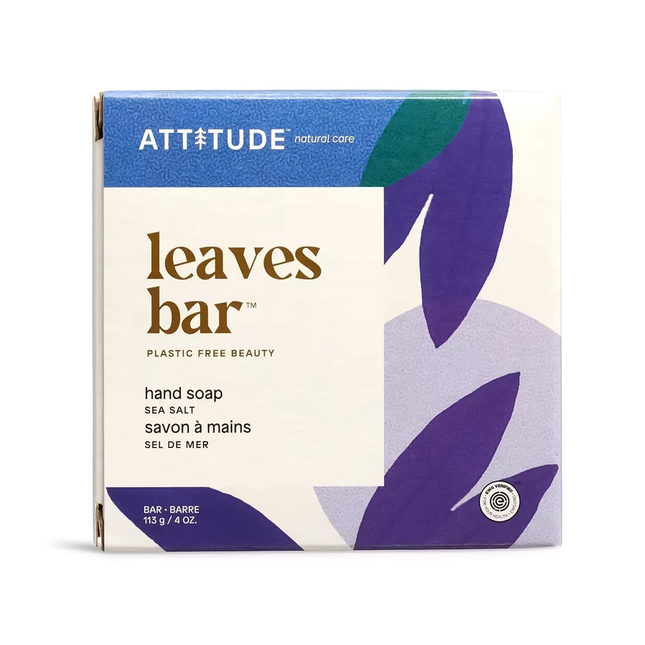 Attitude - Bar Hand Soap, Sea Salt | 113 g