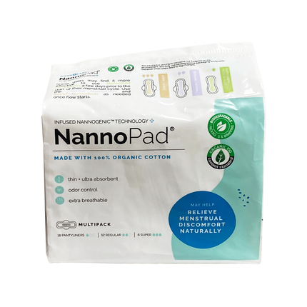 NannoPad - 100 % coton biologique | Multipack