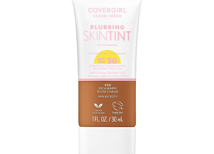 COVERGIRL - Clean Fresh Blurring Skin Tint SPF 30 | 30 mL