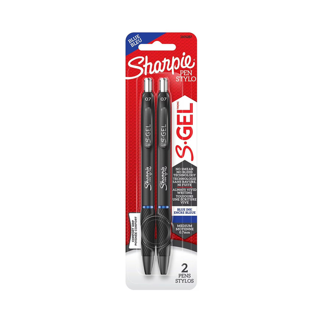 SHARPIES GEL BLEU 2 UN