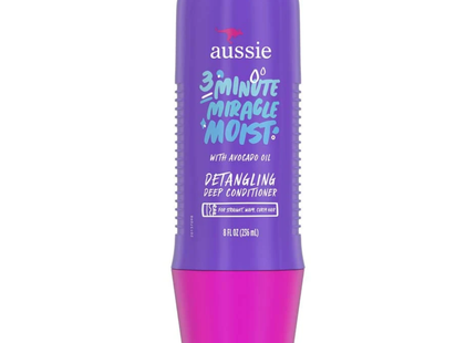 Aussie - 3 Minute Miracle Moist - Deep Conditioner with Avocado & Australian Jojoba Oil | 236 ml