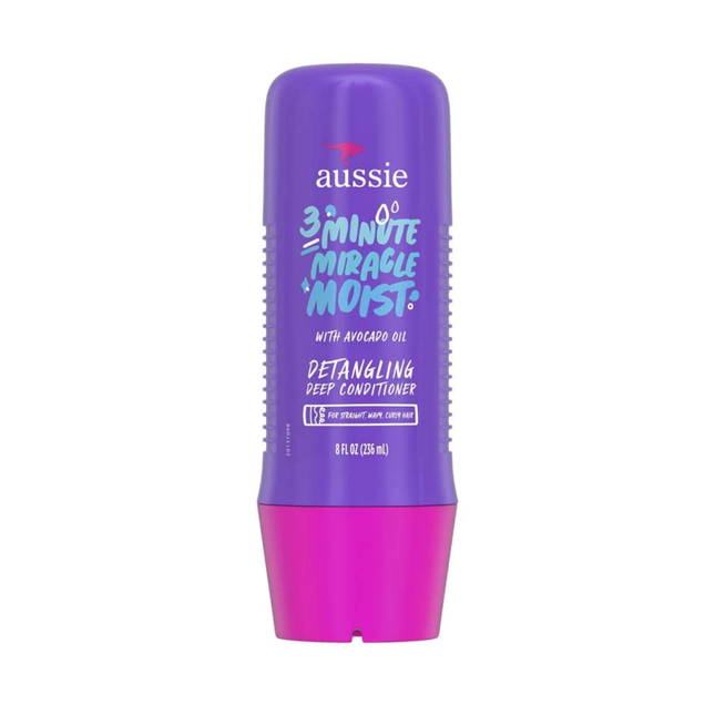 Aussie - 3 Minute Miracle Moist - Après-shampooing profond à l'avocat et à l'huile de jojoba australienne | 236 ml