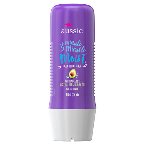 Aussie - 3 Minute Miracle Moist - Deep Conditioner with Avocado & Australian Jojoba Oil | 236 ml