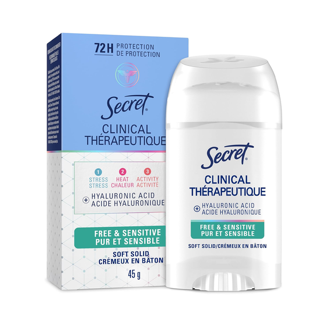 Secret - Antitranspirant doux 48h ProVitamin | 45 g