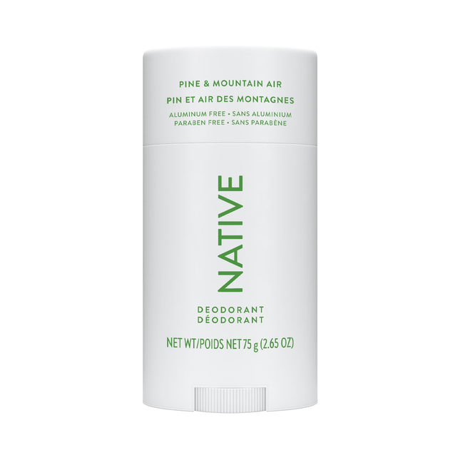 NATIVE - Aluminum Free Deodorant, Pine & Mountain Air | 75 g