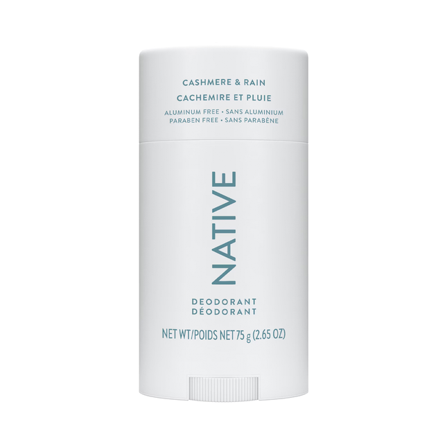 NATIVE - Aluminum Free Deodorant, Cashmere & Rain | 75 g