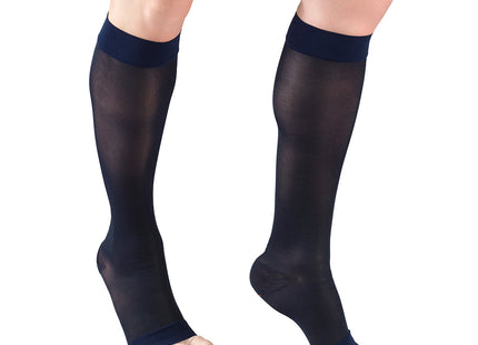 TRUFORM - Ladies' Sheer "Lites" Knee High | Open Toe 8-15 Mmhg