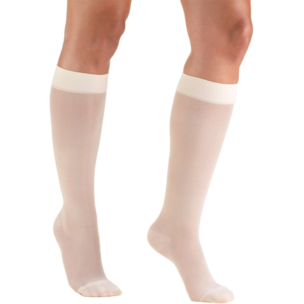 TRUFORM - Ladies' Sheer Lites Knee High, Closed Toe | 15-20 mmhg
