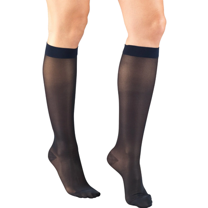 TRUFORM - Ladies' Sheer Lites Knee High, Closed Toe | 15-20 mmhg