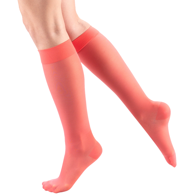 TRUFORM - Ladies' Sheer Lites Knee High, Closed Toe | 15-20 mmhg