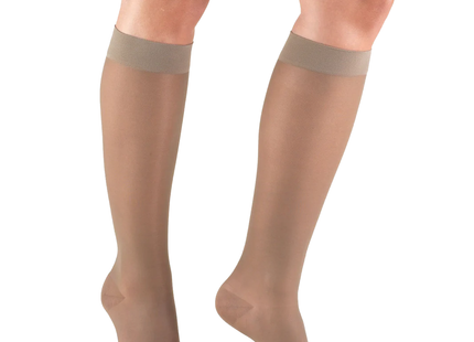 TRUFORM - Ladies' Sheer Lites Knee High, Closed Toe | 15-20 mmhg