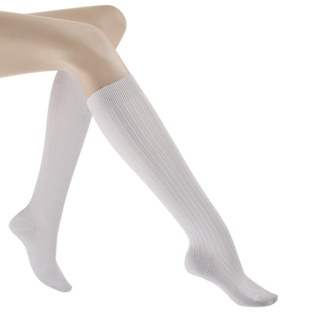 *Sigvaris - Support Therapy Classic Dress Compression Socks 15-20 mmHg - 145CA00 White | 1 Pair