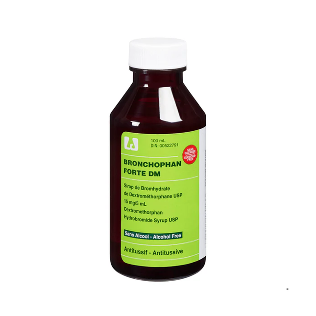 Atlas -Bronchophan Forte DM, Dextromethorphan Hydrobromide Syrup USP | 100 mL