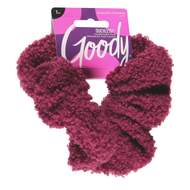 Goody - Ouchless Scrunchie - Tenue confortable - Sherpa | 1 paquet