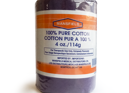 Mansfield 100% Pure Cotton | 114 g