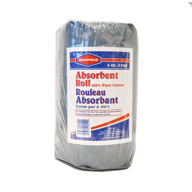 Mansfield - Absorbent Roll 100% Pure Cotton | 114 g