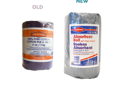 Mansfield - Absorbent Roll 100% Pure Cotton | 114 g