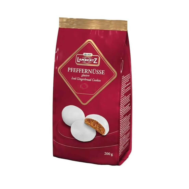 Lambertz - Pfeffernüsse Iced Gingerbread Cookies | 200 g