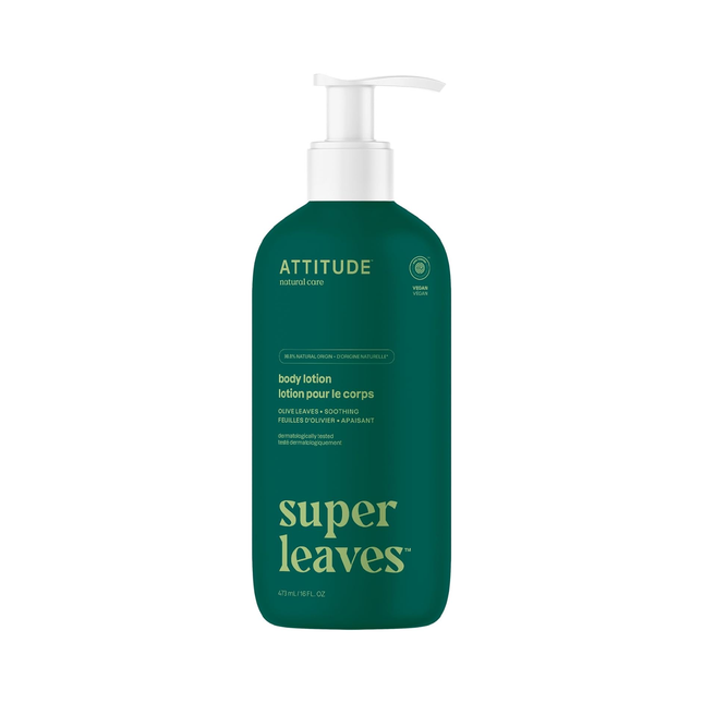 Attitude - Lait pour le corps, feuilles d'olivier | 473 ml