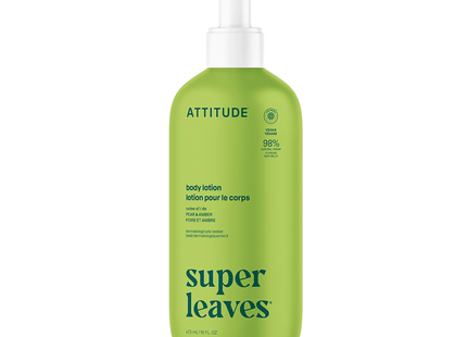 Attitude - Lait pour le corps, feuilles d'olivier | 473 ml